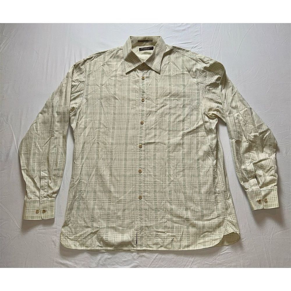 Ralph Lauren Men's XL Multicolor Checkered Long Sleeve Button-Up‎ Shirt preppy